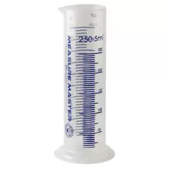 Measure Master Graduated Cylinder 250 ml / 10 oz (40/Cs)