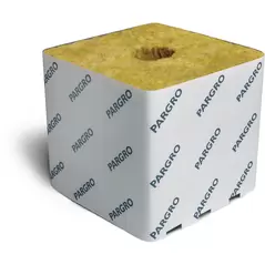 Grodan Pargro Biggie, 6 x 6 x 6, w/Hole, 512 blocks per pallet