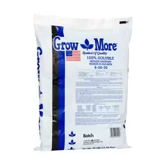 Grow More Soluble 6-30-30 Standard, 25 lbs