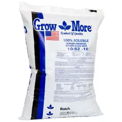Grow More Water Soluble 10-52-10, 25 lbs