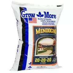 Grow More Mendo Soluble 20-20-20, 25 lbs