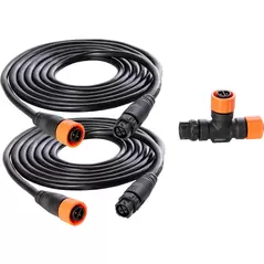 PHOTOBIO PHOTO-LOC 0-10V Cable Kit, 2 Cables and TEE, 8' (for use with the PHOTOBIO M, T, and T Duo)