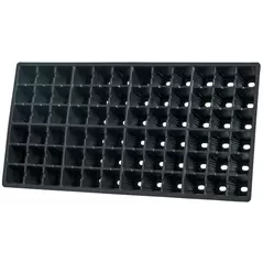 72-Cell Square Plug Flat Insert