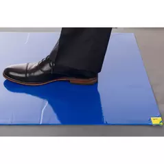 International Enviromat® Blue Sticky Mat 24"x36", 8-Pack of 30-sheet pads