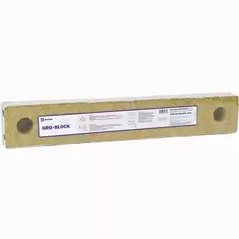 Grodan Gro-Block Improved GR7.5 - Medium 4" (4x4x3) w/Hole - Shrinkwrap/Strip - Carton (192/ Carton)