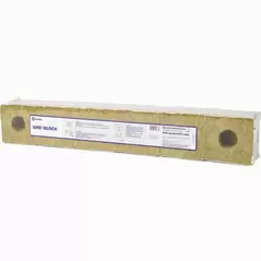 Grodan Gro-Block Improved GR10 - Large 4" (4x4x4) w/Hole - Shrinkwrap/Strip - Carton (144/ Carton)