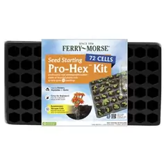 Ferry Morse 72 Cell Tray Hexagon w/ Dome