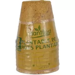 PlantBest 3.00" Biodegradable Coconut Coir Pot - 8 Pk