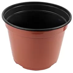 Grower Select 08.00 Coex MumPan Terra Cotta 3.54qt Bulk 3220/PL - 8in OD x 6.0in H