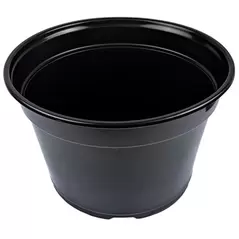 Grower Select 09.00 Coex MumPan Black 1.26gal Bulk 2760/PL - 9in OD x 6.25in H
