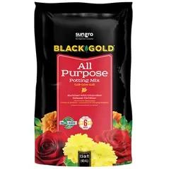 Black Gold All Purpose Potting Soil w/CRF 1.5cf (50/PL)
