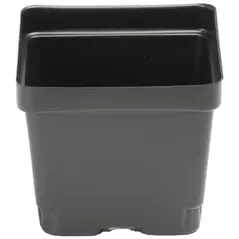 Landmark 04.50 Square Press Fit Pot Black 375 Per Case 28 Cases Per Pallet