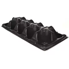 DLN CTXG4510 COEX PP TRAY-10 BLK 50/CS 34CS/PL