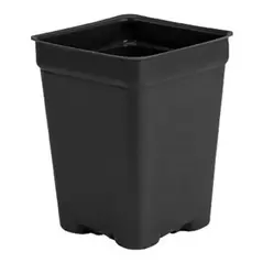 DILLEN DSQVP3PF/D 03.00 SQUARE PF PRESS FIT VAC POT DEEP BLACK 800 PER CASE 54 CASES PER PALLET