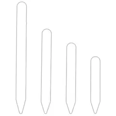 DPI 1000/6x5/8" Economy White Plastic Labels