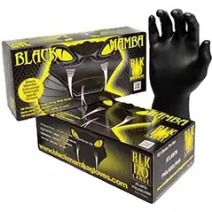 BMG 100ct Box Black Mamba Nitrile 6.2mil Small