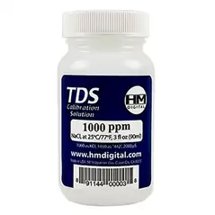 DIL HM Solution Calibration TDS 1000PPM NaCl 3oz 89ml