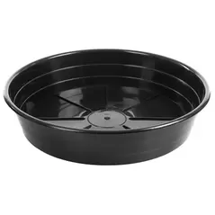 SunPack 12" Premium Saucer, Black