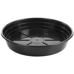SunPack 14" Premium Saucer, Black