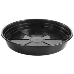 SunPack 16" Premium Saucer, Black