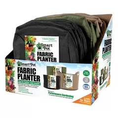 Smart Pot 12pc 7gal Salad & Herb - 3 Color Assortment w/Display Box