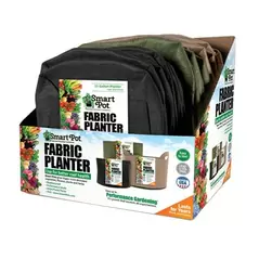 Smart Pot 12pc 15gal Potato & Squash - 3 Color Assortment w/Display Box