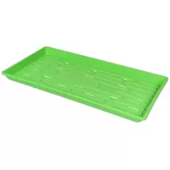 SunPack 1020 Heavy Duty Shallow Tray, Green w/Hole