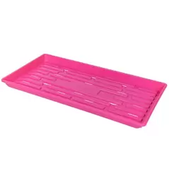 SunPack 1020 Heavy Duty Shallow Tray, Magenta w/Hole