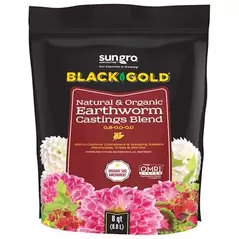 Black Gold Earthworm Castings 8qt (4/CS)