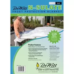 Dewitt 12'x10' Retail N Sulate 1.5oz Plant Protect Fabric