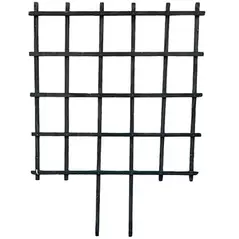 A&G 3'x3' Espalier Trellis Green