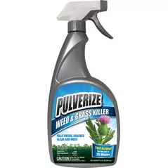 Pulverize 32oz Weed & Grass Killer Trigger Bottle Ready to Use