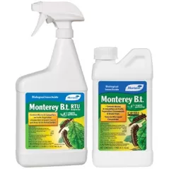Monterey 54pc Assorted B.t. Bacillus thuringiensis Biological Insecticides Display