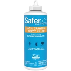 Safer Home 7oz Ant & Crawling Insect Killer Diatomaceous Earth OMRI Listed