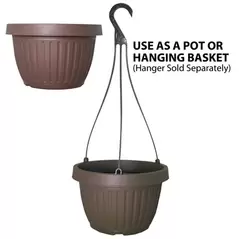Grower Select 10.50 Combo Pot With Dish Brown 50/CS 40CS/PL