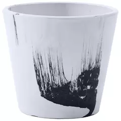 Gardener Select 5.5" Mixed Stone White and Black Planter