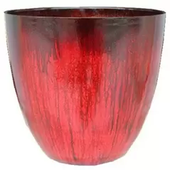 Gardener Select 15" Egg Planter Red Flower Planter 4/CS