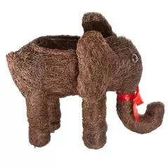 Gardener Select 7" Small Straw Elephant Topiary 6/CS