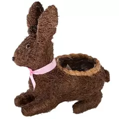 Gardener Select 5" Small Straw Rabbit Topiary 6/CS
