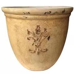 Gardener Select 15" Rice White Rofia Planter 6/CS