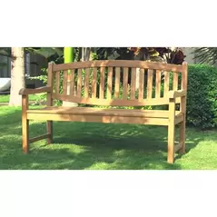 Gardener Select 5' Teak Lion Bench