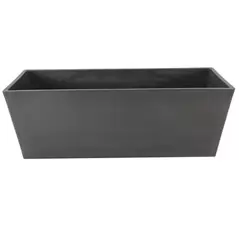 Gardener Select 19" Rectangle Balcony Planter Grey