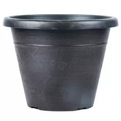 Grower Select 12.00 Beth Pot Red Wash 11.5 Liter 3.04gal 24/CS - 13.11in OD x 10.24in H