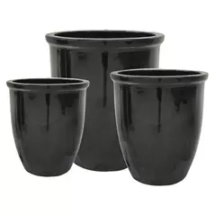 MCarr 12pc Aquapot Planter Pallet Glossy Black