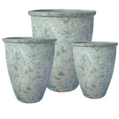 MCarr 6PC Large Rim Plt Volcanic Yel Green