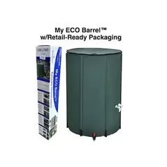 My ECO Barrel 32"x39" 132gal (500L) Rainwater Harvesting Barrel