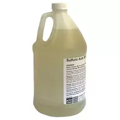 RIV Sulfuric Acid 93% 1Case HAZ (4X1Gl) 66 DEG sold by case only