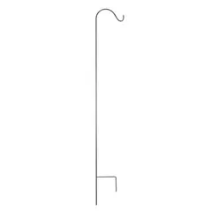Panacea 64" Black Single Shepherds Hook