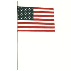 FlagZone 12"x18" US Hand Flag