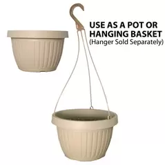 Grower Select 10.50 Combo Pot With Dish Mocha 50/CS 40CS/PL